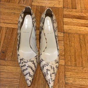 Miu miu Snakeskin shoes!!